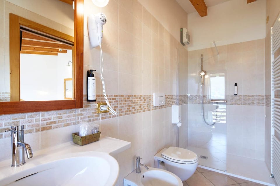 Shower, Toilet, Bathroom, bidet, towels