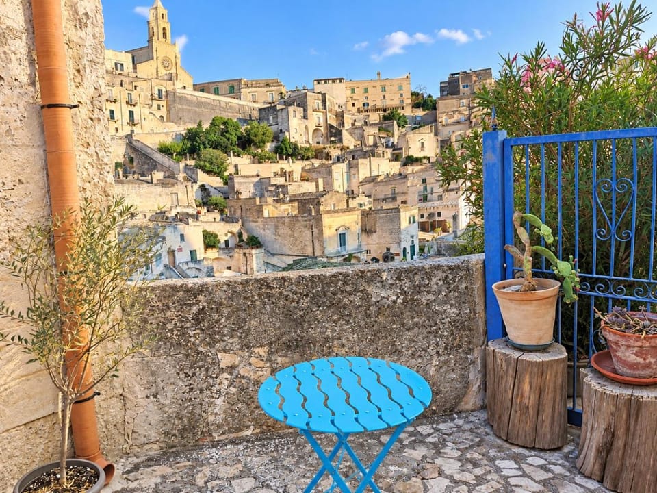 Patio, Day, City view