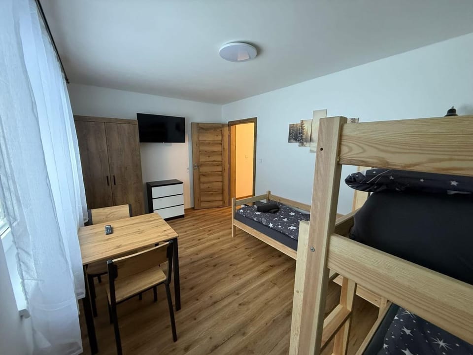 Bed, children, bunk bed, wardrobe