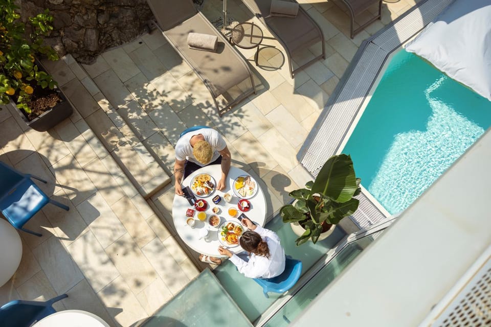 Garden view, Breakfast