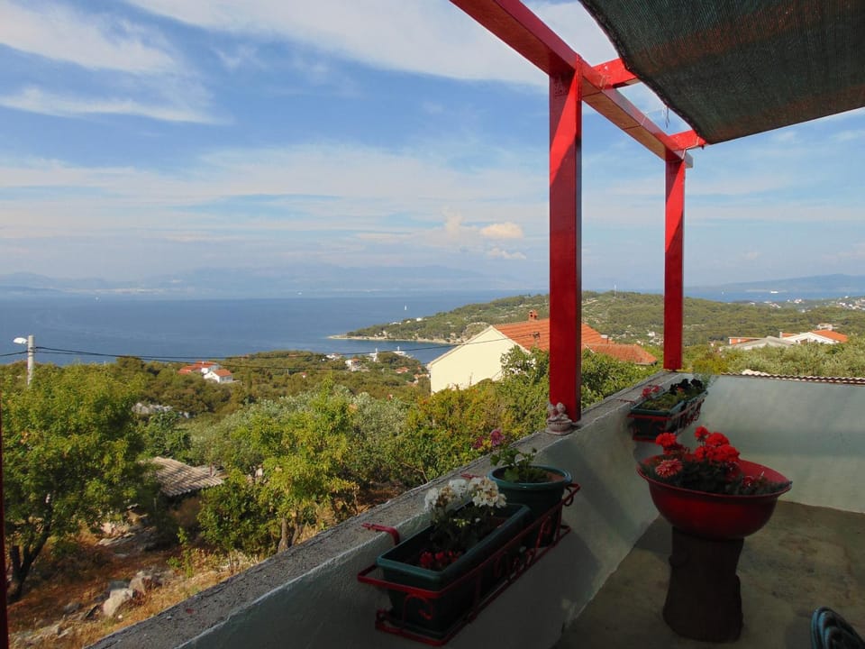 Natural landscape, View (from property/room), Balcony/Terrace, Balcony/Terrace, Mountain view, Sea view