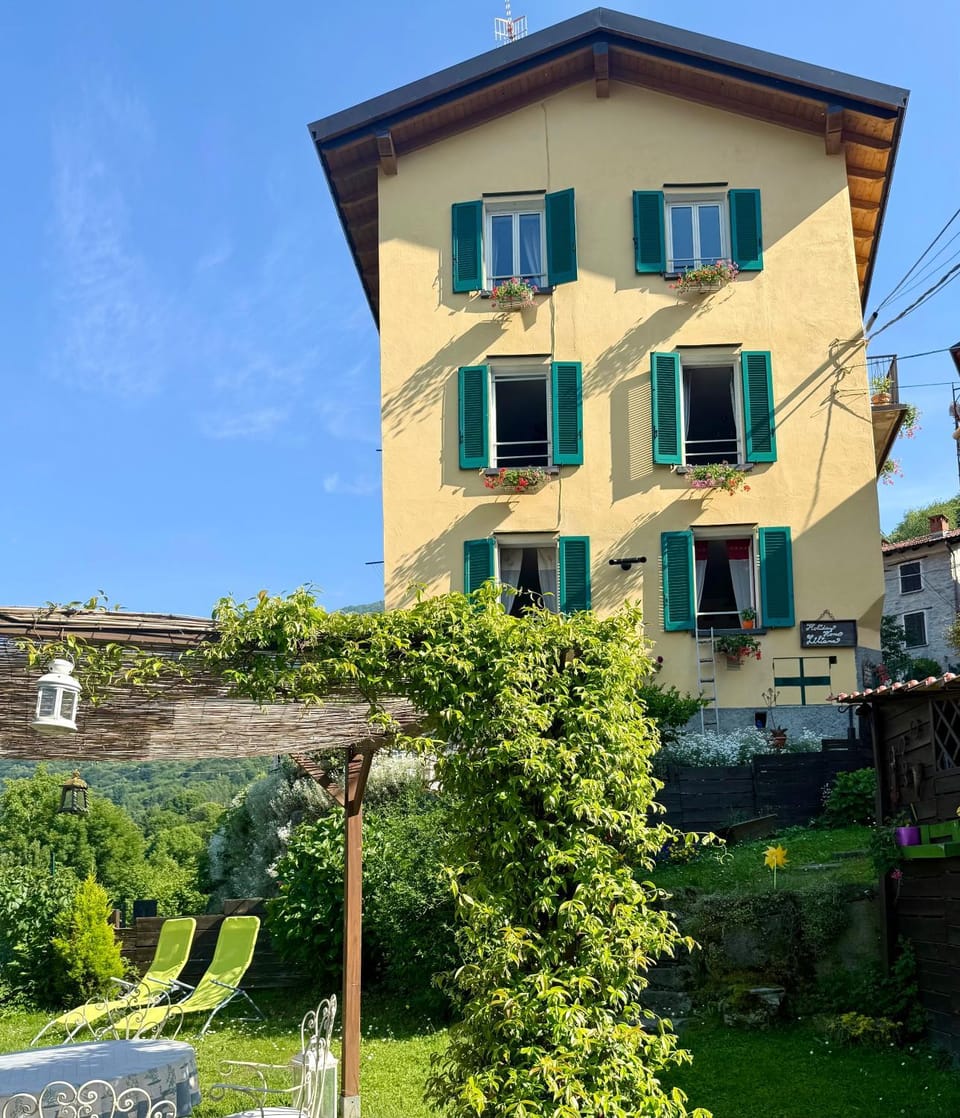 Property building, Garden view