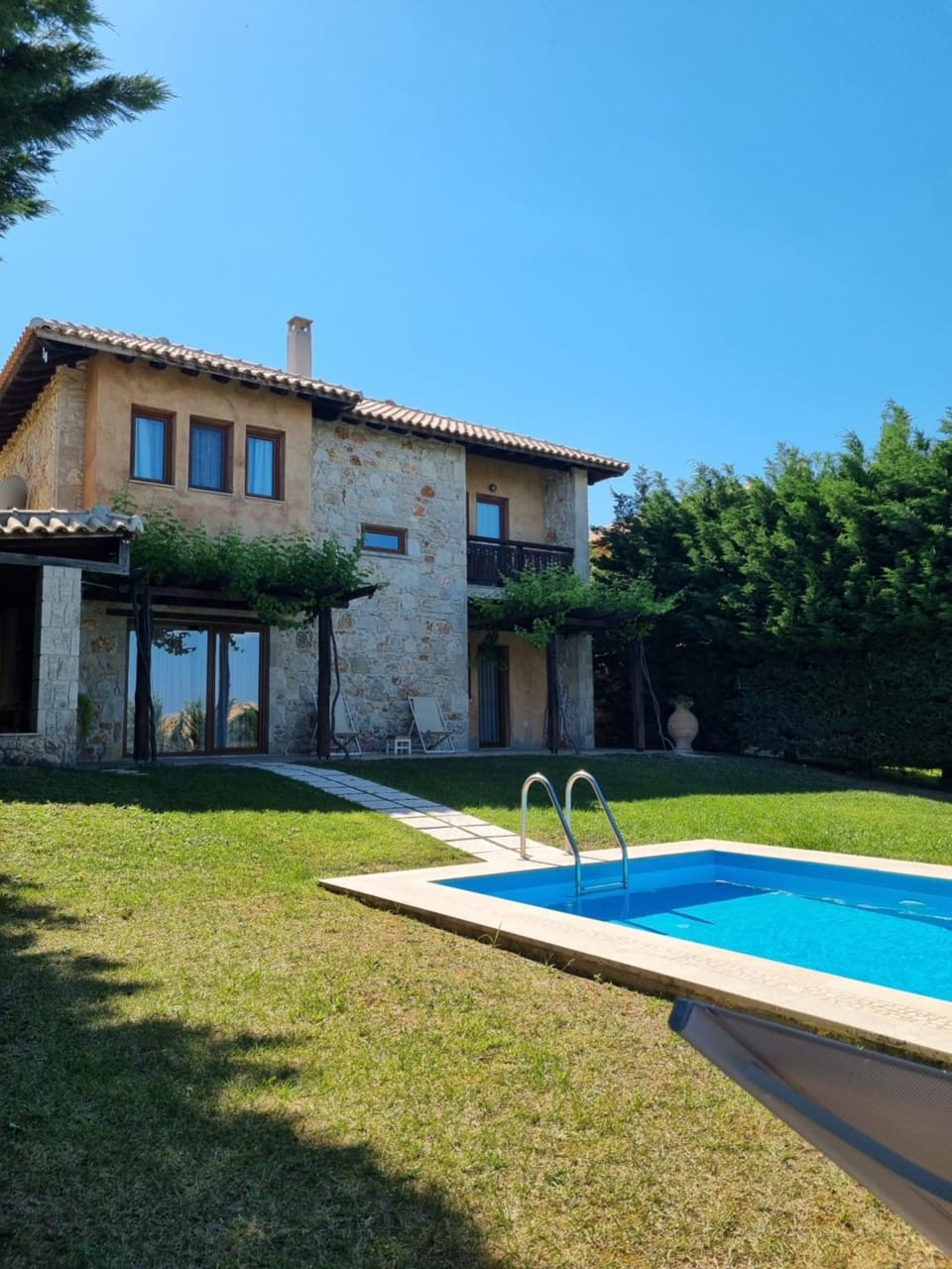 Day, Garden, Garden view, Pool view, Swimming pool, sunbed