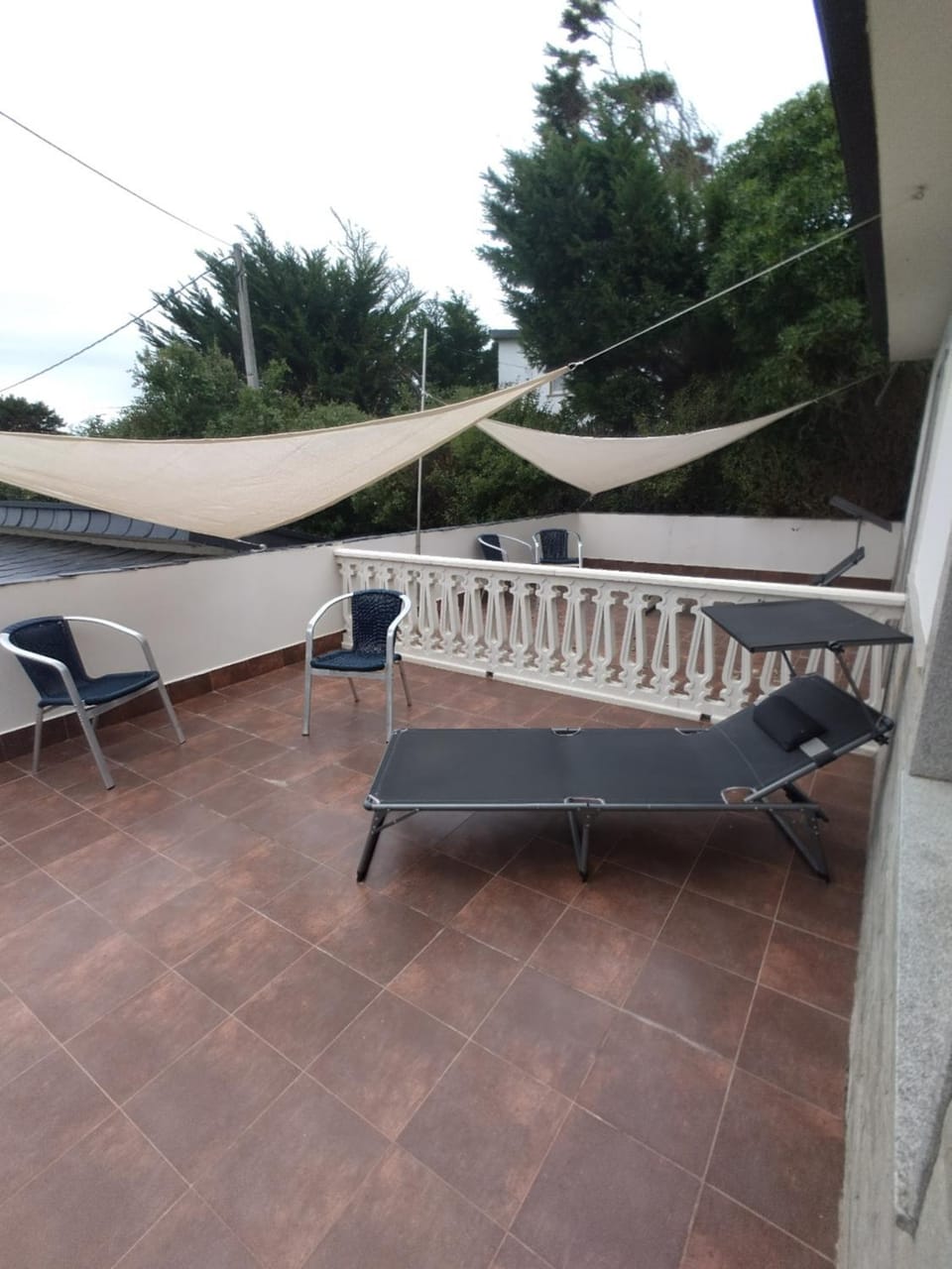 Balcony/Terrace, sunbed