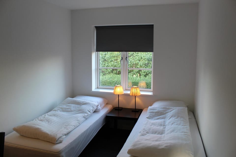 Bed, Decorative detail, Garden view