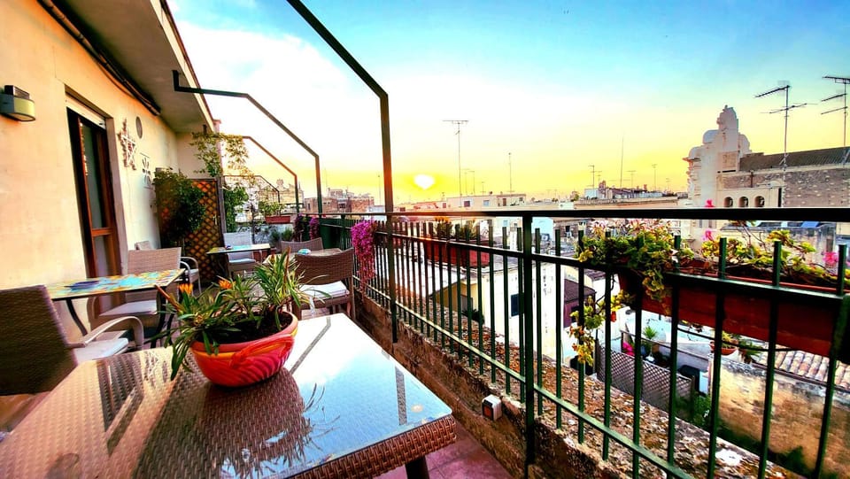 Balcony/Terrace, City view, Sunset