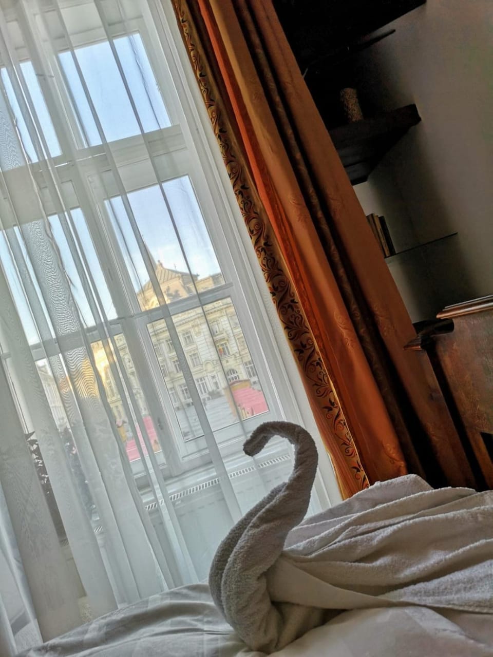 Decorative detail, Bedroom, towels