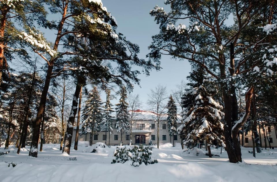 Property building, Day, Natural landscape, Winter