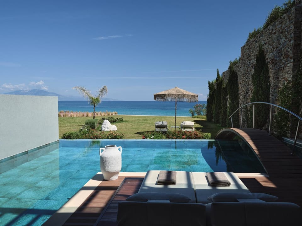 Summer, Pool view, Swimming pool