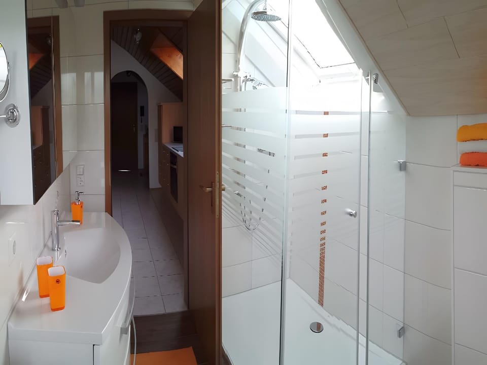 Bathroom, Living room