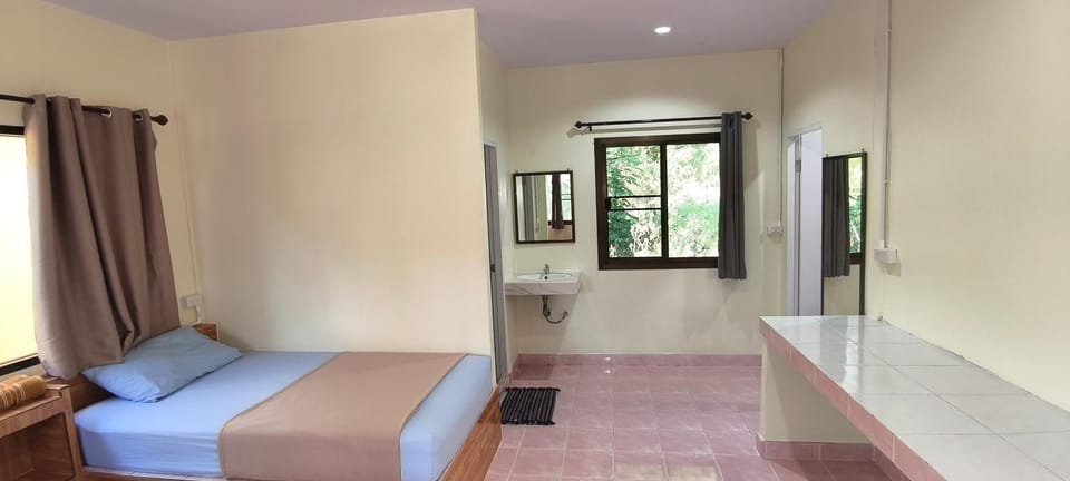 Bedroom, air conditioner