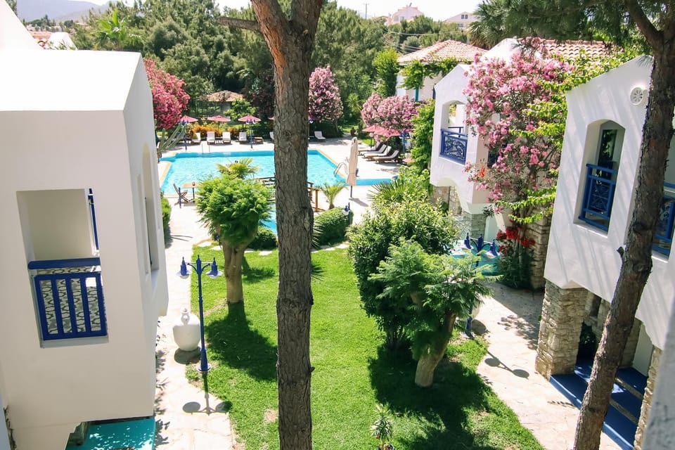Property building, Garden view