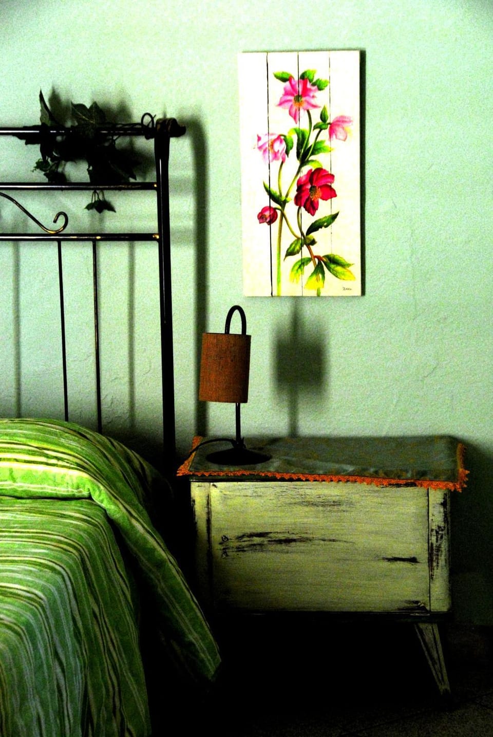 Decorative detail, Bedroom