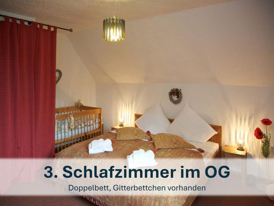 Bed, Photo of the whole room, Bedroom, cot