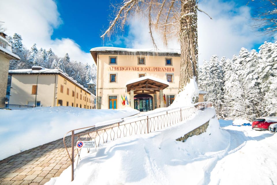 Property building, Winter, Entertainment