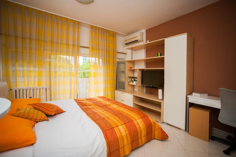 Bed, TV and multimedia