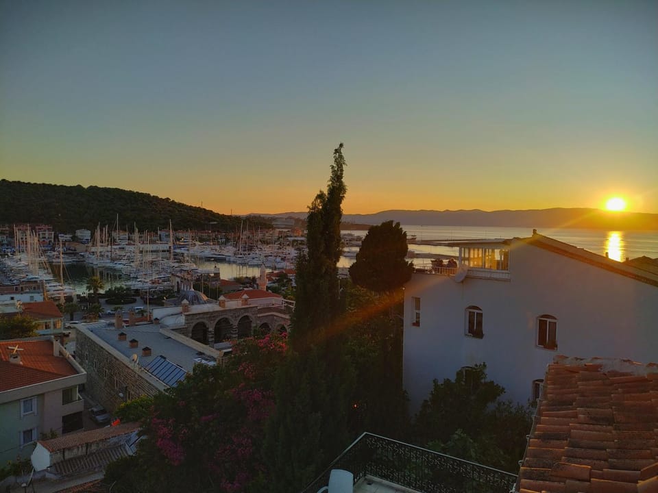 Summer, Balcony/Terrace, Sea view, Sunset