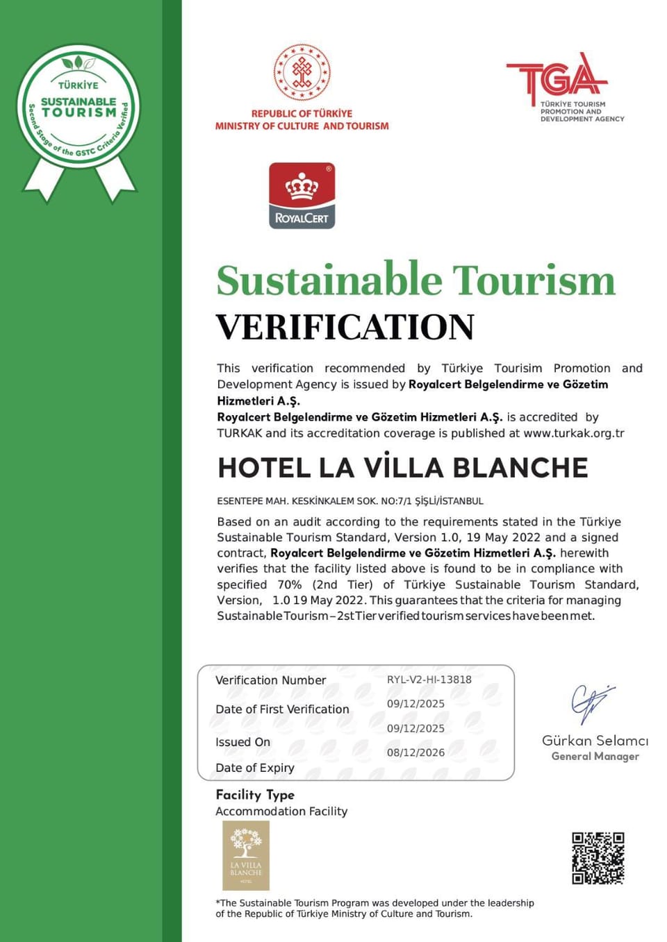 Villa Blanche Hotel SPA & Garden Pool Hotel in Istanbul