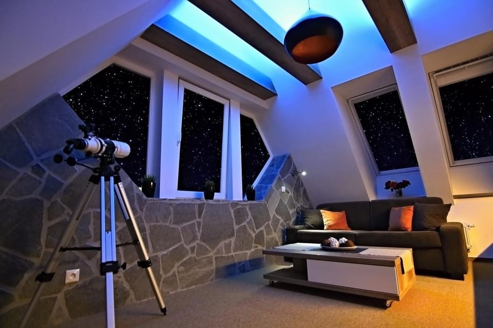 Night, Living room, Photo of the whole room