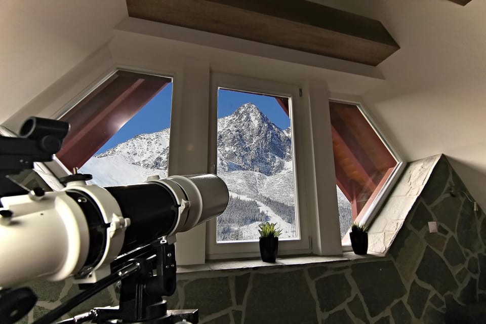 Winter, Decorative detail, Mountain view