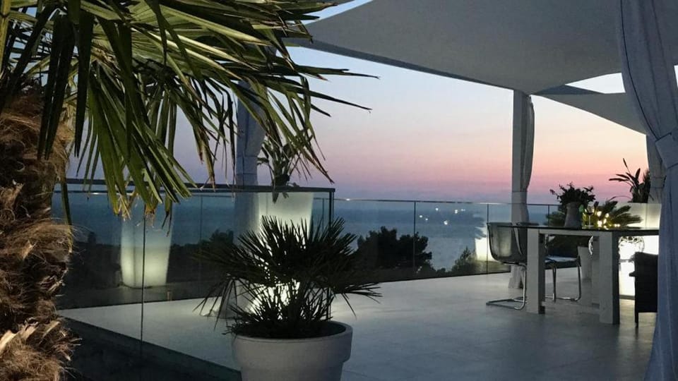 Balcony/Terrace, Sea view, Sunset