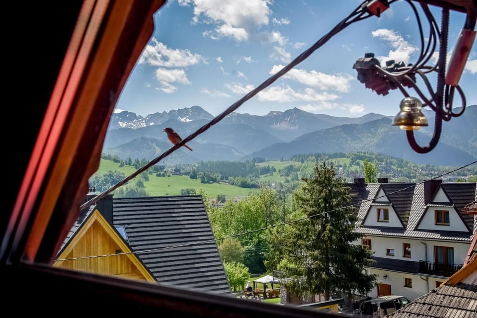 Day, Natural landscape, Bird's eye view, Mountain view