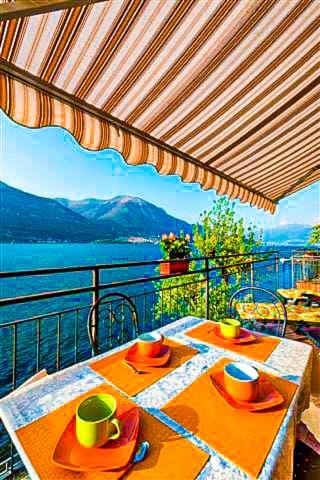 Balcony/Terrace, Lake view, Mountain view