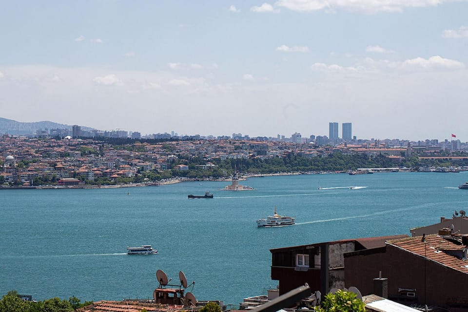 Nearby landmark, Natural landscape, City view, Sea view