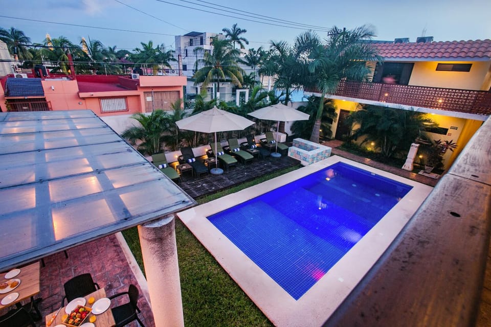 Pool view, Swimming pool