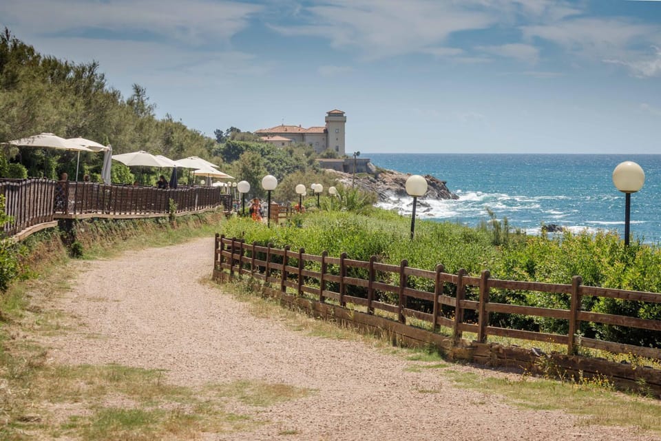 Nearby landmark, Day, Natural landscape, Sea view