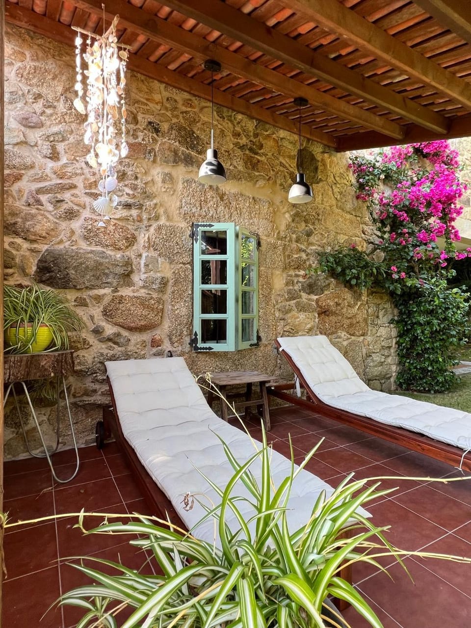 Patio, Garden, sunbed