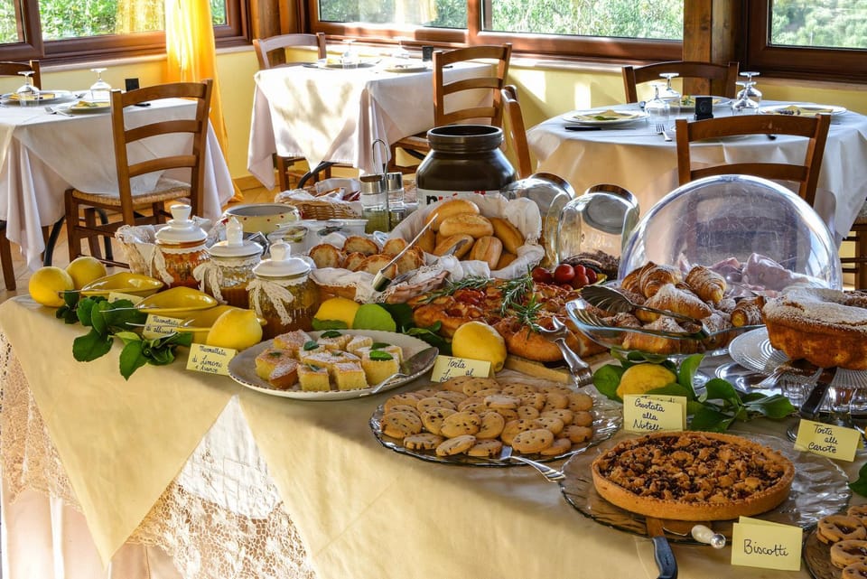 Buffet breakfast, Italian breakfast