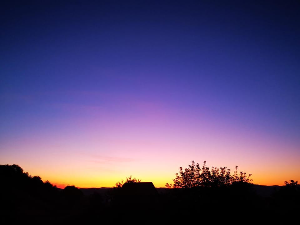 Natural landscape, Balcony/Terrace, Sunrise