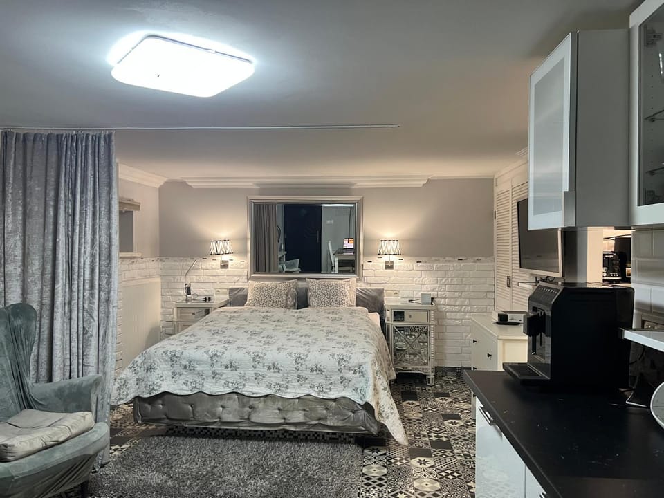 Kitchen or kitchenette, Bedroom
