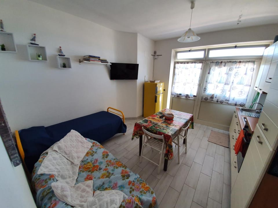 Bed, TV and multimedia, Kitchen or kitchenette, Living room, Photo of the whole room, Seating area, Dining area, minibar, oven, pet friendly, stove