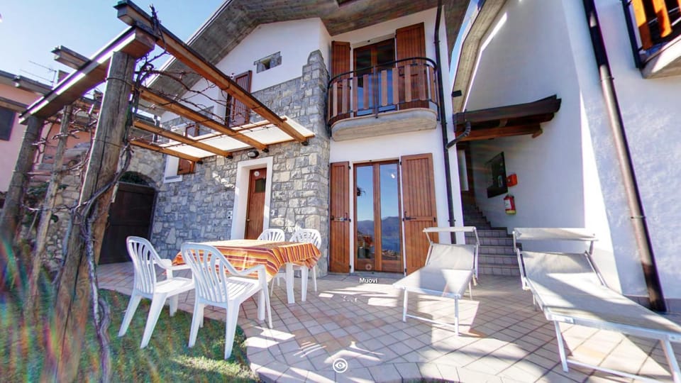 Patio, Facade/entrance, Garden view, sunbed