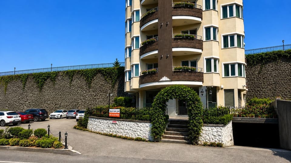 Property building, Day, Parking