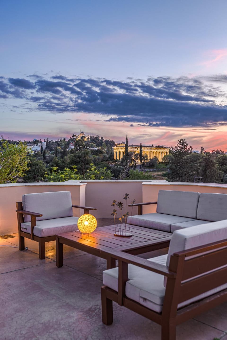 View (from property/room), Balcony/Terrace, Sunset