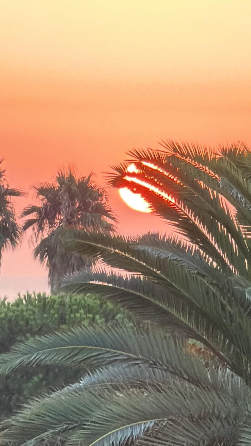 Natural landscape, Sunset