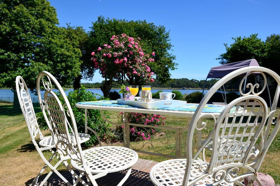 Spring, Day, Natural landscape, Garden, Garden view, Lake view