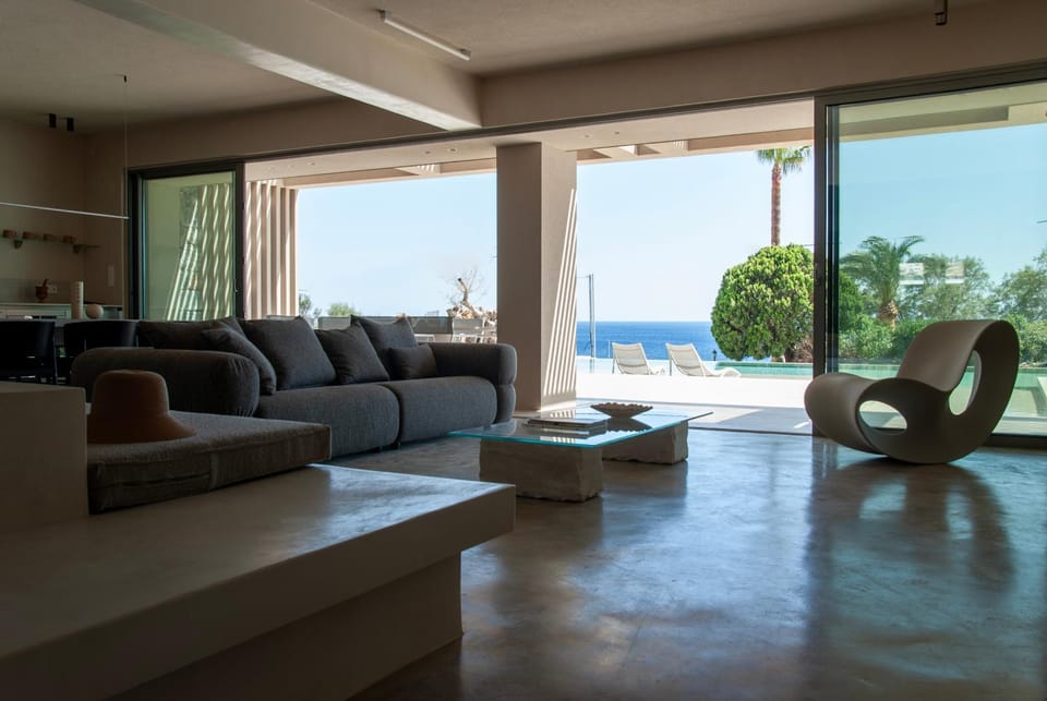 Seating area, Sea view