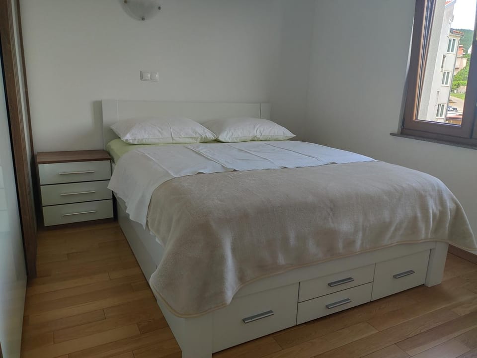 Panoramic view apartments Crikvenica EV station available Apartment in Crikvenica