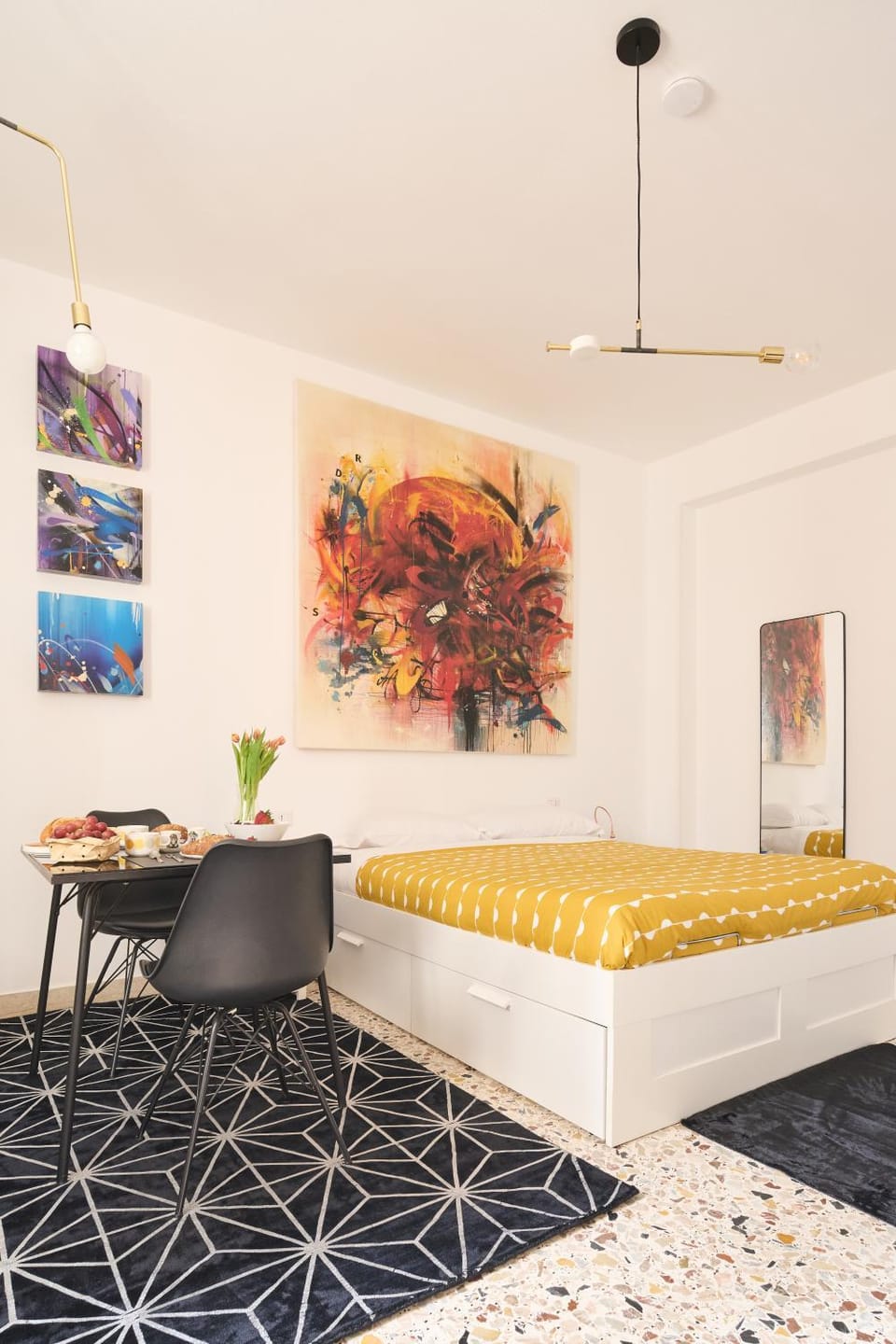 Bed, Bedroom