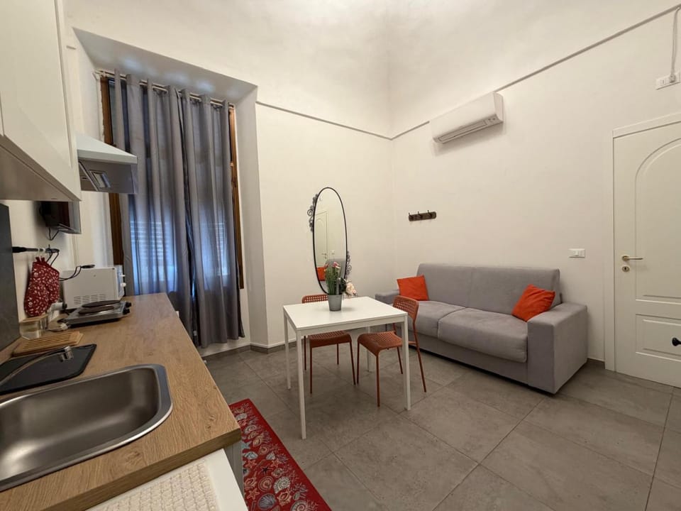 Bed, Kitchen or kitchenette, Living room, Photo of the whole room, Bedroom, air conditioner