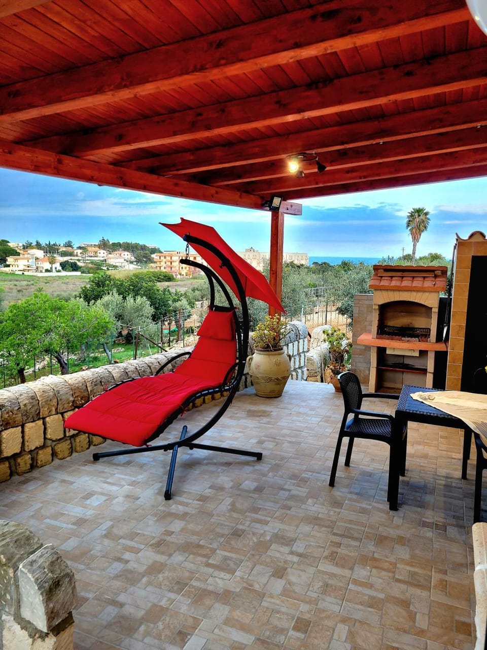 Natural landscape, View (from property/room), Balcony/Terrace, Sea view, sunbed