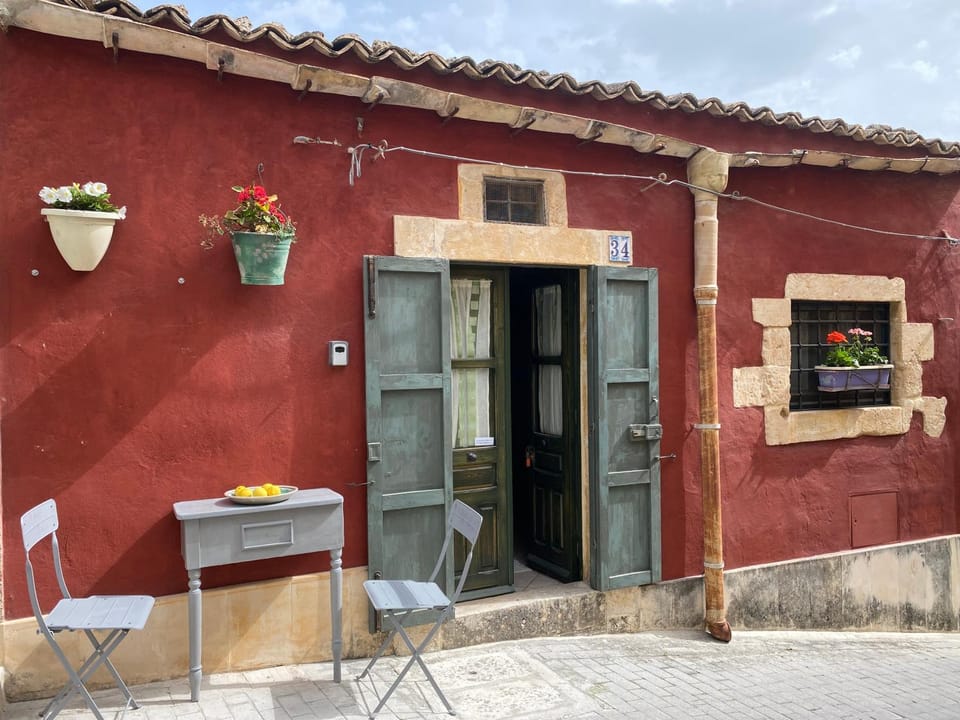 Property building, Patio
