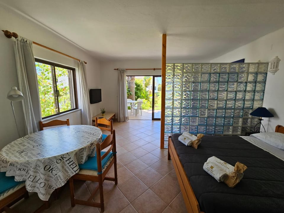 Property building, Living room, Bedroom