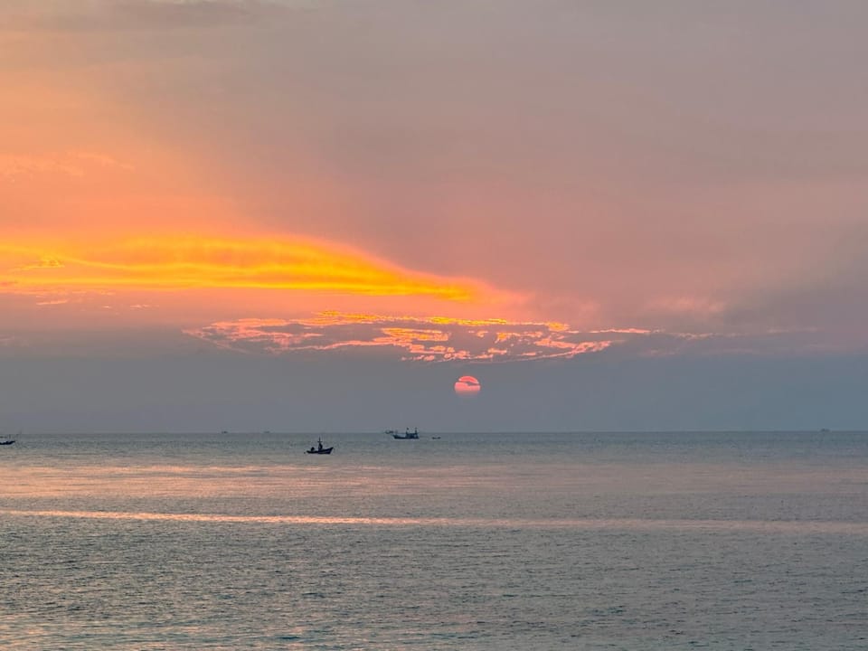 Sea view, Sunset