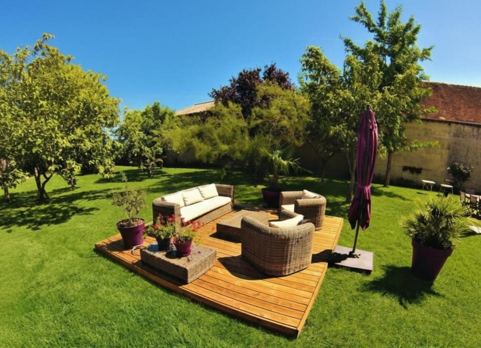 Patio, Garden, Garden view