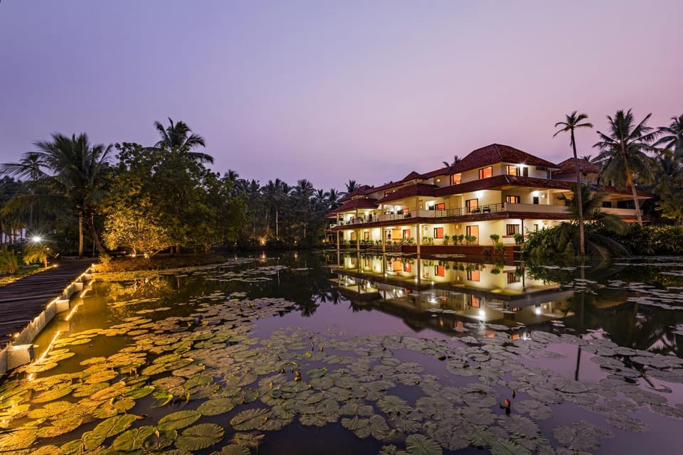 Property building, Pool view